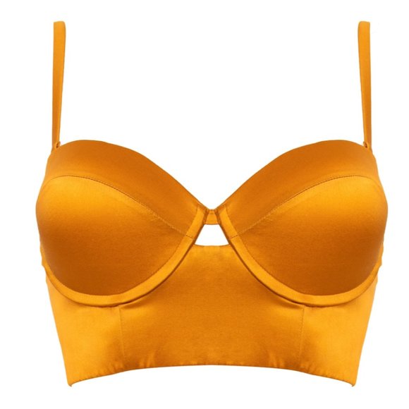 STUDIO PIA Petra Longline Bra in Scarlet Red - Picture 7 of 7